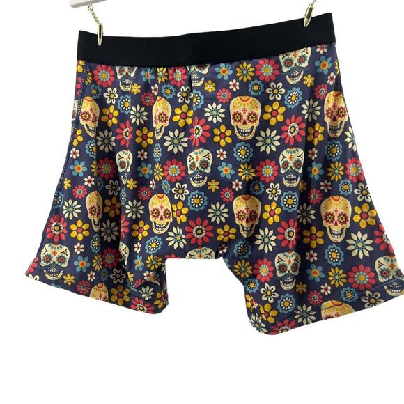 Warriors & Scholars Skull WarriorFit Moisture Wicking Boxer Brief Size Medium - Picture 4 of 4
